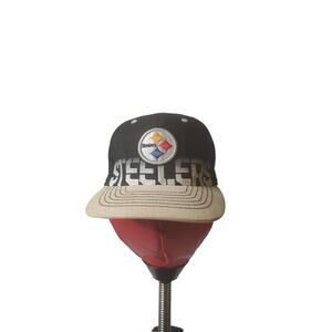 Reebok NFL Equipment On Field Pittsburgh Steelers Hat Cap Flex Fit Youth